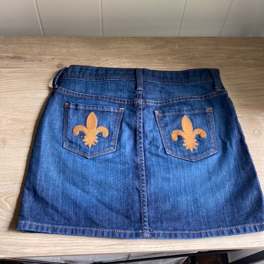 GAP JEAN MINI SKIRT - SIZE 2 - Denim